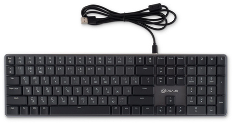 Клавиатура Oklick KeyBoard K953X 1901086, цвет черный