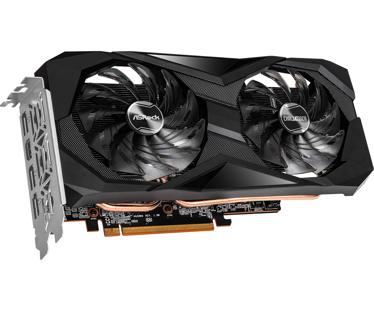 Видеокарта ASRock Radeon RX 7600 8 ΓБ Retail