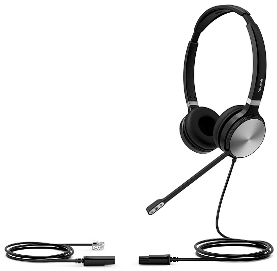 Гарнитура Yealink YHS36, цвет серебристый/черный