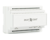 (585) Бастион SKAT-24-2.0 DIN (СКАТ ИБП-24/2-DIN) источник питания 24В 2А пластиковый корпус под DIN рейку 35 мм