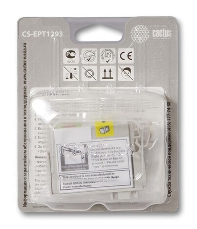 Картридж пурпурный Cactus CS-EPT1293