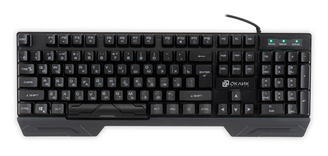 Клавиатура Oklick USB 709G 1788144, цвет черный