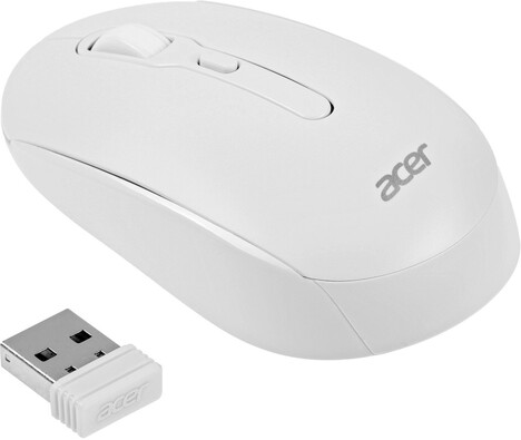 Мышь ACER OMR308 ZL.MCECC.023, цвет белый