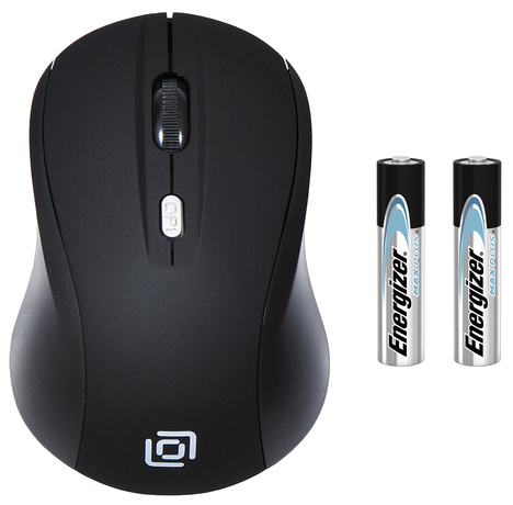 Мышь Oklick Мышь 415MW 351684, цвет черный