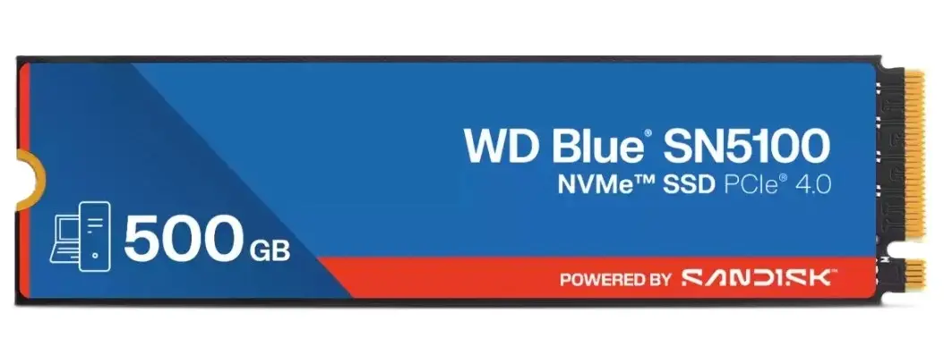 Внутренний твердотельный накопитель Western Digital Blue SN5100 500GB