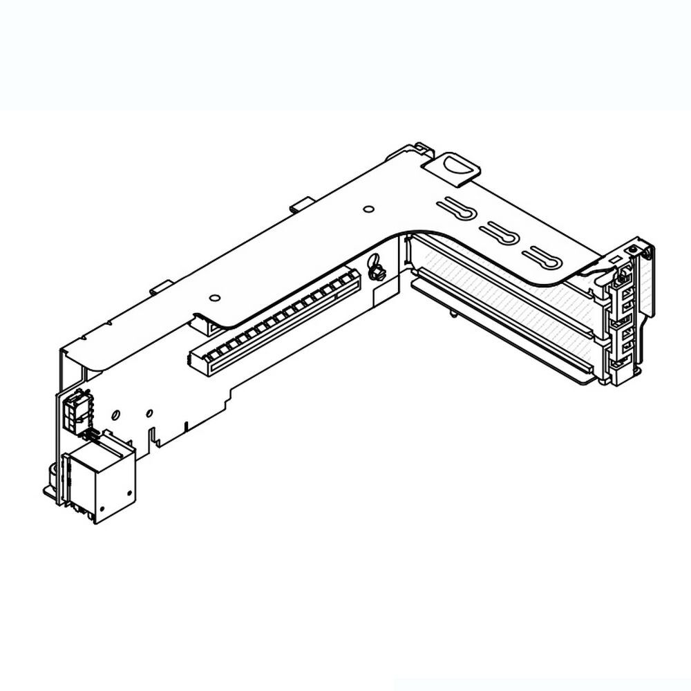 LENOVO Riser card bracket V3 2U x16/x16/E PCIe Gen4 Riser 1/2