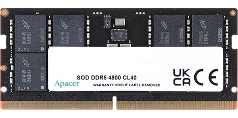 Оперативная память Apacer DDR5  16GB, AS16GHB48CTBBGH, RTL