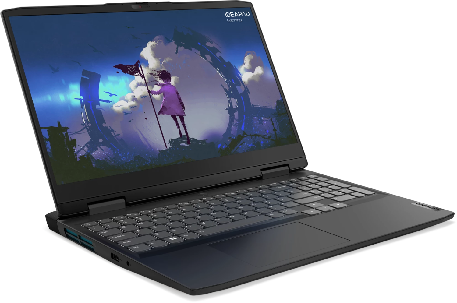 Ноутбук Lenovo Ideapad Gaming 3 15IAH7 Core i5-12450H/8GB/SSD512GB/15.6"/RTX 3050 4GB/IPS/FHD/120hz/Free DOS/Onyx Grey (82S900KWRK)
