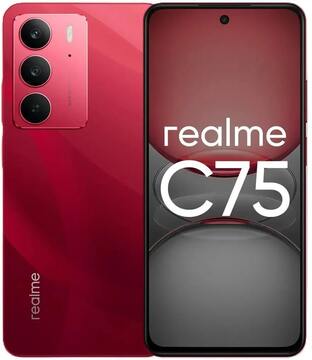 Смартфон realme C C75 128 ГБ красный