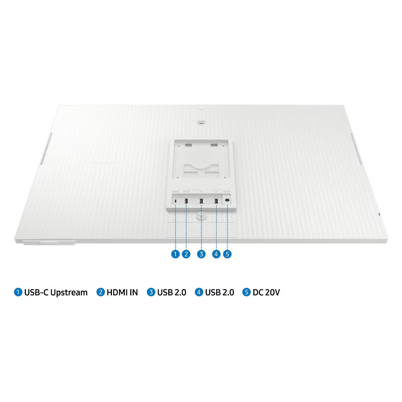 Монитор Samsung S32DM801UI 32.0-inch белый