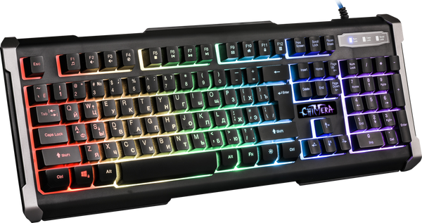 

Клавиатура Defender Chimera GK-280DL 45280, цвет черный