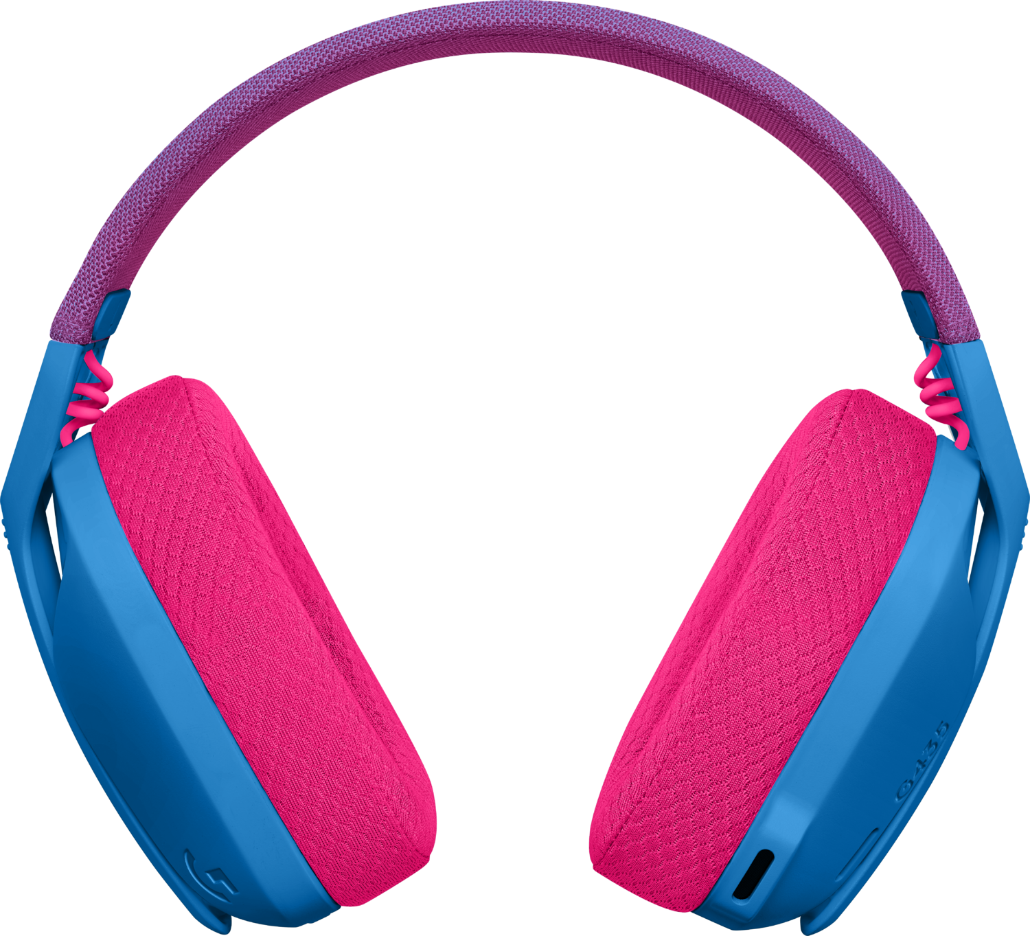 Bluetooth-гарнитура Logitech G435, цвет голубой/розовый