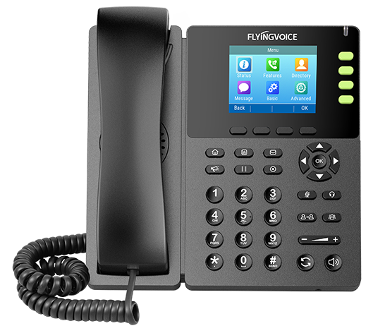 Телефон IP Flyingvoice FIP13G черный