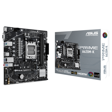 Материнская плата ASUS AMD A620 PRIME A620M-K