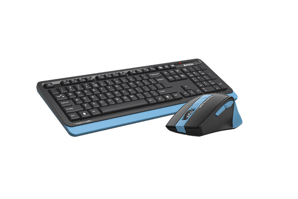 Клавиатура+мышь A4tech Fstyler FG1035 NAVY BLUE, цвет черный