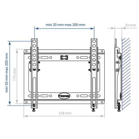Кронштейн Kromax Ideal IDEAL-6