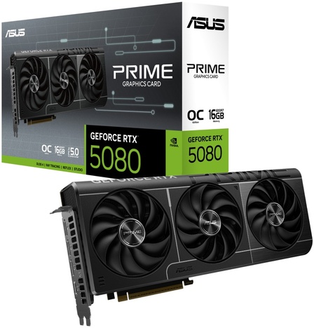 Видеокарта ASUS GeForce RTX 5080 16 ΓБ Retail