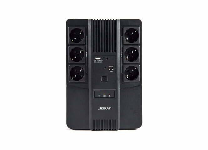 ИБП Бастион SKAT-UPS Line-interactive 800ВА / 480Вт SKAT-UPS 800-AI-IN-1x9 (452) (SKAT-UPS 800 AI)
