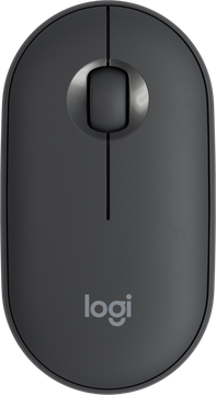 Мышь Logitech Pebble M350 910-005718, цвет темно-серый
