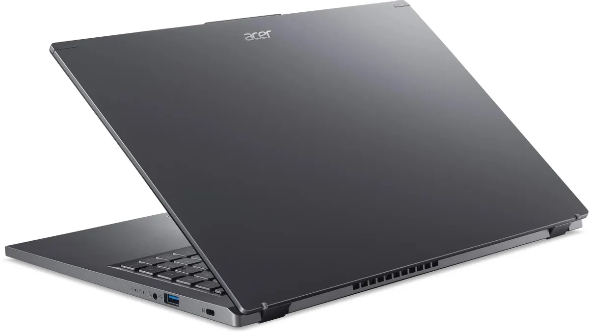Ноутбук ACER Aspire 15 A15-51M-36HA Intel Core 3 100U (серый)