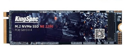 Внутренний твердотельный накопитель KINGSPEC PCI-E x4 512GB
