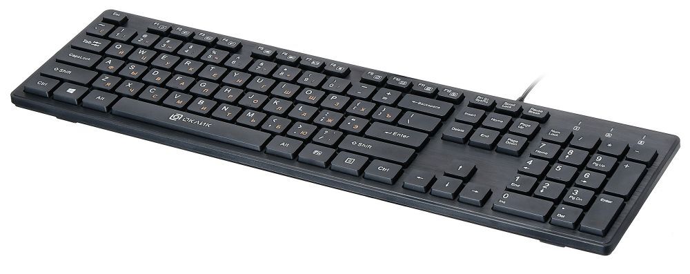 Клавиатура Oklick KeyBoard 520M2U 1061587, цвет черный
