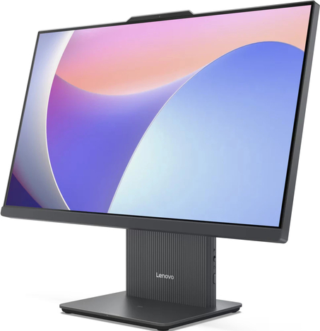 Lenovo IdeaCentre AIO 24ARR9 23.8" FHD (1920x1080) IPS 250N, Ryzen 5 7535HS, 16GB DDR5-4800, 512GB SSD M.2, Radeon 660M, WiFi6, BT, 5MP Cam, Wireless KB&Mouse, NoOS, Luna Grey, 1Y