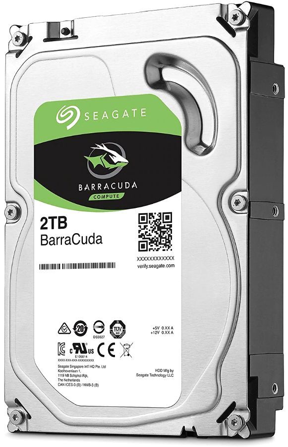 Жесткий диск  SEAGATE Barracuda 3.5  2TB 5.4K SATA3