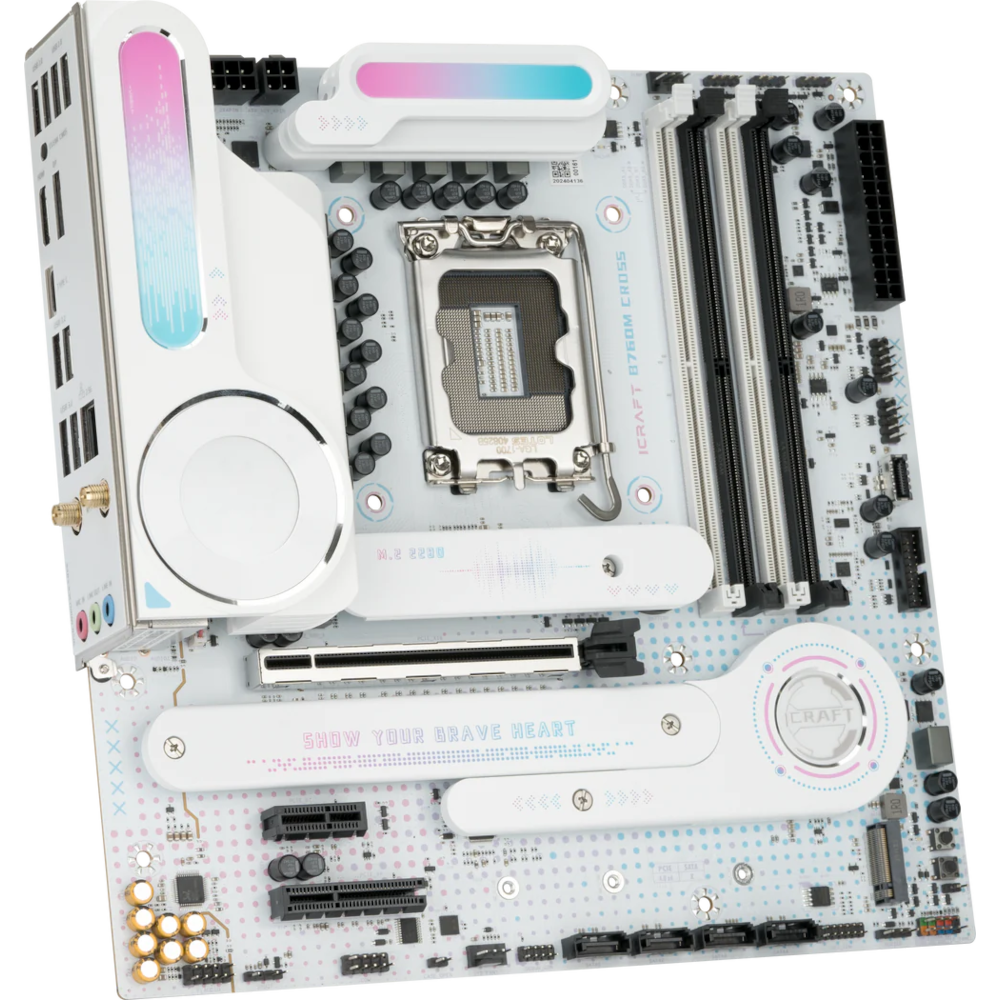 Материнская плата Maxsun LGA 1700 Intel B760 iCraft B760M CROSS