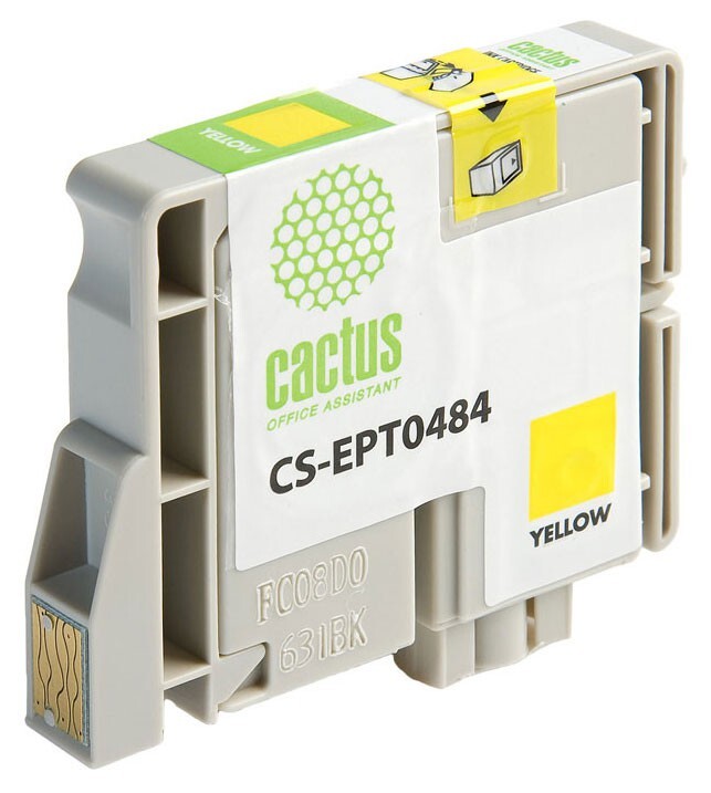 Картридж желтый Cactus CS-EPT0484