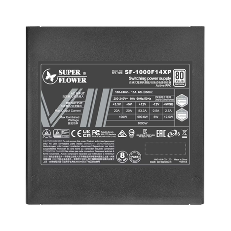 Блок питания Super Flower LEADEX VII Platinum PRO ATX 3.1 1000W