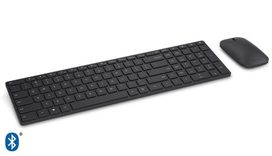 

Клавиатура+мышь Microsoft Corporation Designer Bluetooth Desktop 7N9-00018, цвет черный