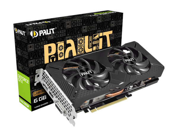 

Видеокарта Palit GeForce GTX 1660 SUPER 6 ΓБ Retail