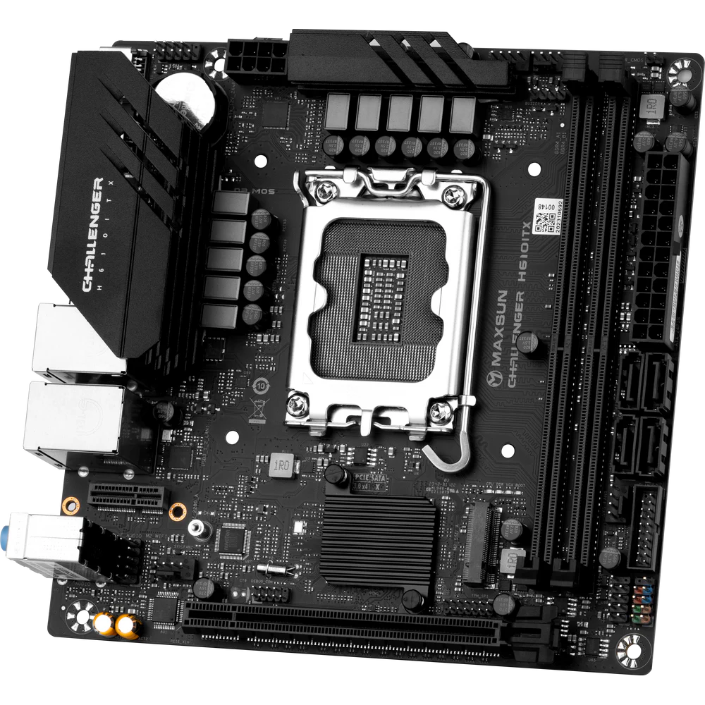 Материнская плата Maxsun LGA 1700 Intel H610 Challenger H610ITX 2LAN V3