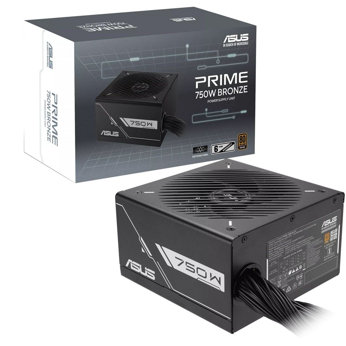 Блок питания ASUS PRIME 750W Bronze