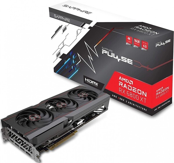 

Видеокарта Sapphire Radeon RX 6800 XT 16 ΓБ Retail