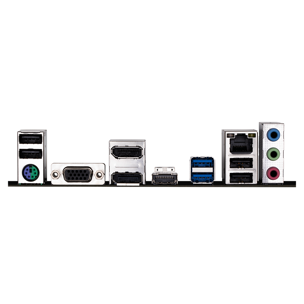 Материнская плата Gigabyte H610M S2H V2 Soc-1700 Intel H610 2xDDR5 mATX AC`97 8ch(7.1) GbLAN+VGA+HDMI+DP