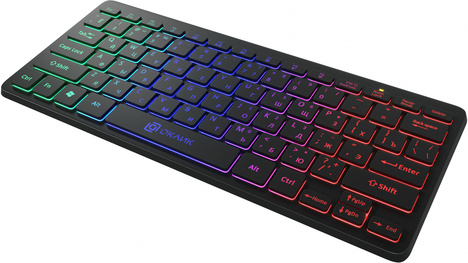Клавиатура Oklick USB 300S 1696461, цвет черный