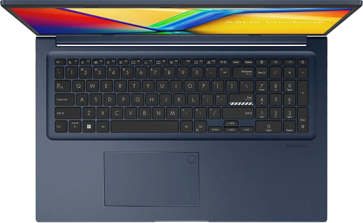 Ноутбук ASUS VivoBook 17 X1704VA-AU321 Intel Core 5 120U (темно-синий)