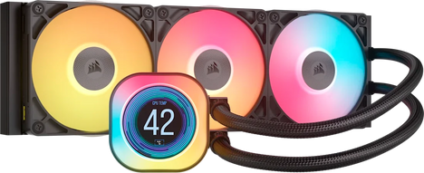 Кулер Процессорный Corsair Water Cooling System iCUE LINK TITAN 360 RX LCD