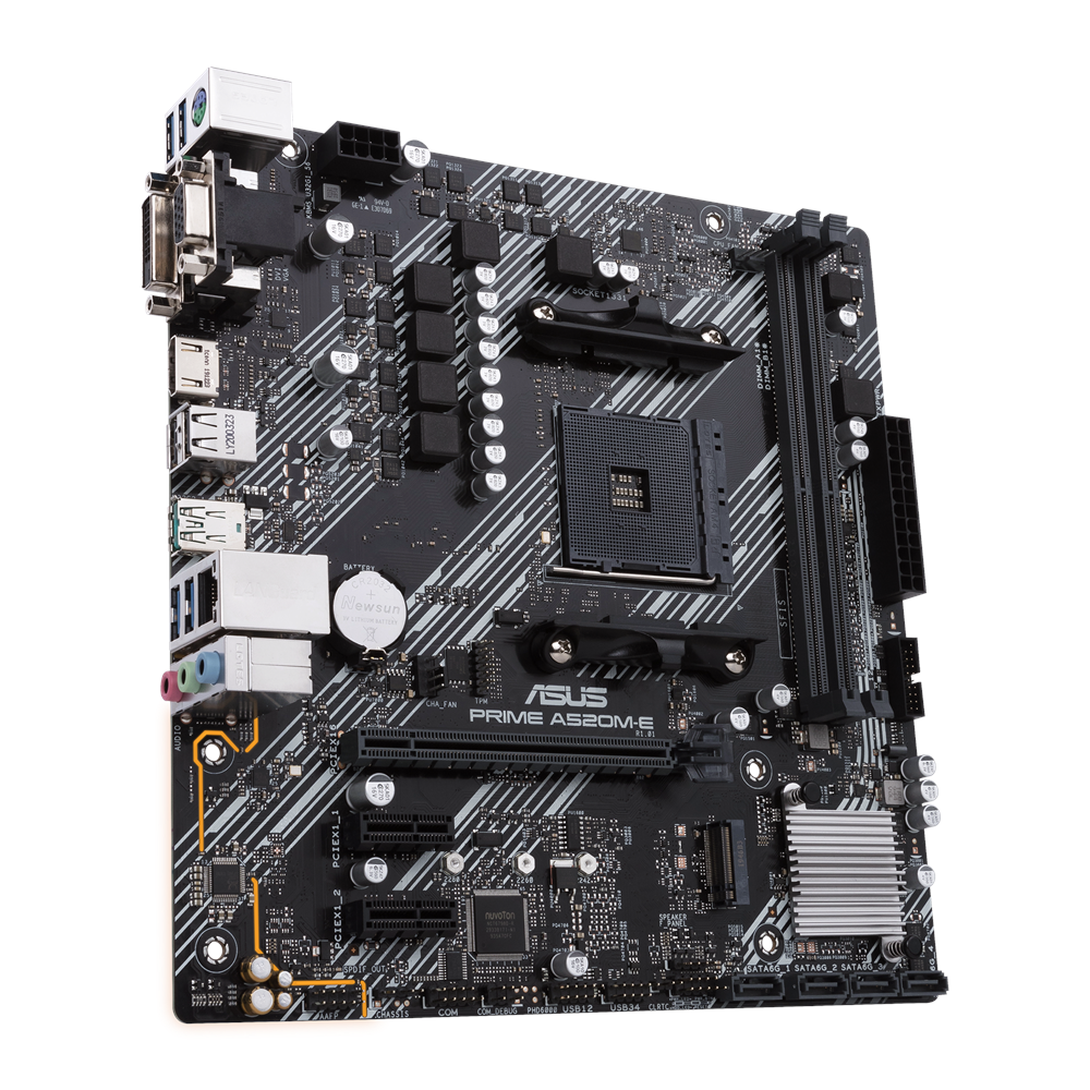 Материнская плата ASUS AMD A520 PRIME A520M-E