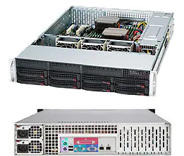 Шасси SUPERMICRO SuperChassis 2U 825TQC-R802LPB
