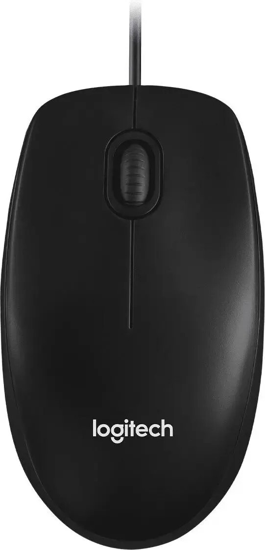 Мышь Logitech M100 910-006765, цвет черный