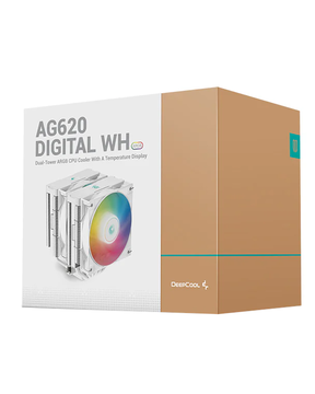 Вентилятор для процессора Deepcool AG620 DIGITAL WH ARGB R-AG620-WHADMN-G-2
