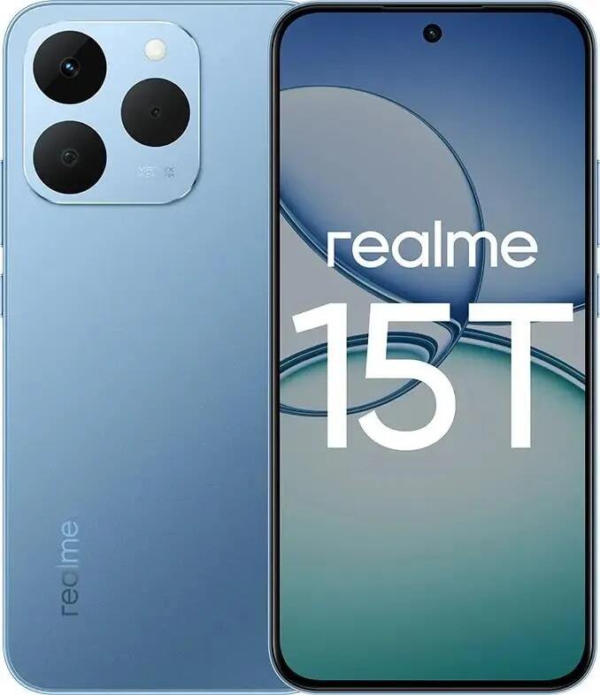 Смартфон realme  15T 256 ΓБ голубой