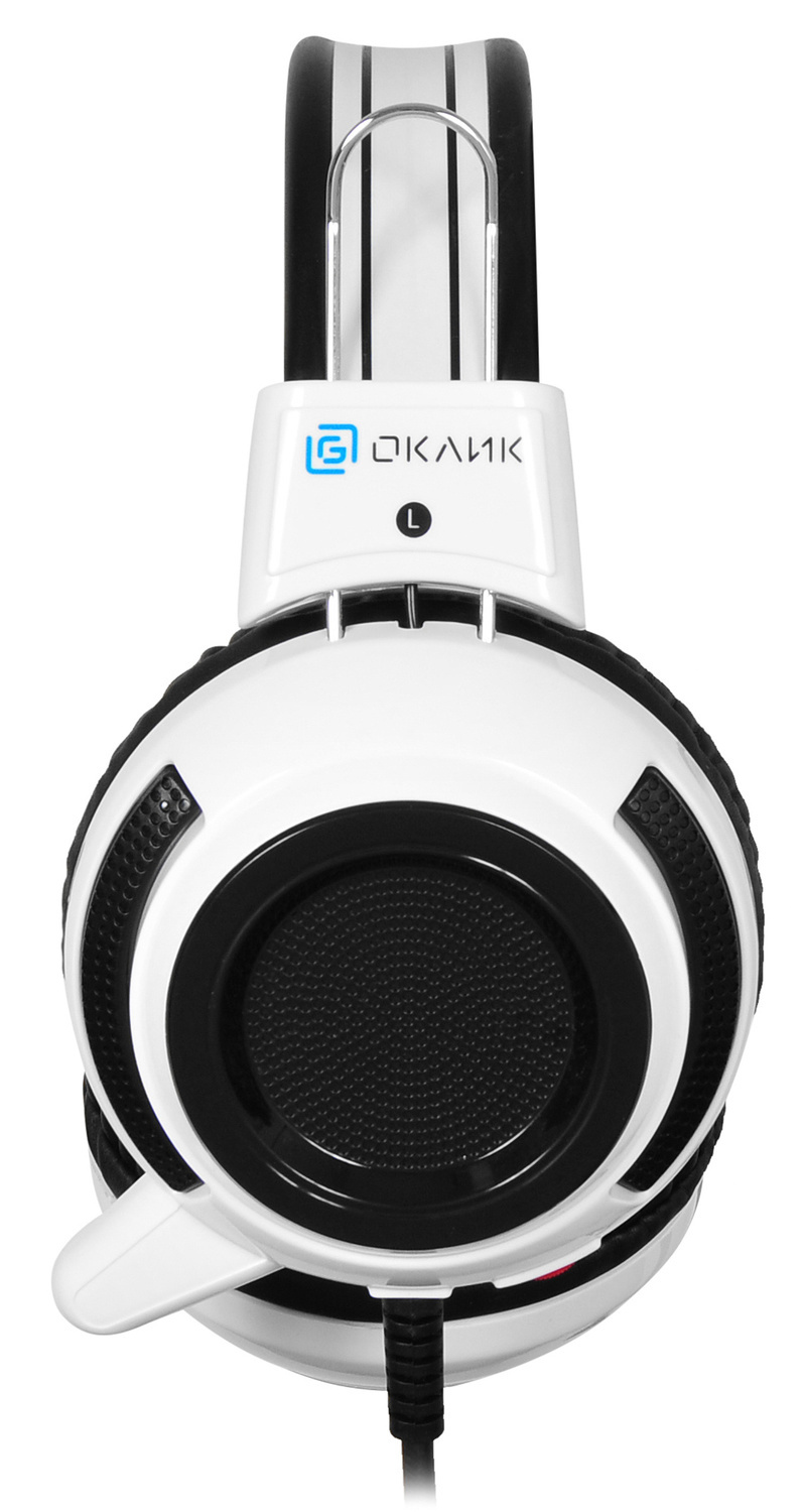 Наушники Oklick HS-G300 ARMAGEDDON, цвет белый/черный