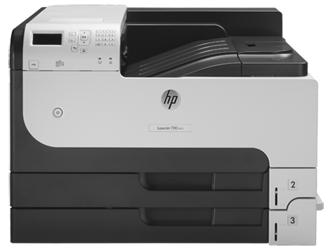 HP LaserJet Enterprise 700 M712dn (A3, 1200dpi, 40ppm, 512Mb, 3trays 250+250+100, USB2.0/extUSBx2/GigEth/HIP/ePrint, repl. Q7543A, Q7545A)