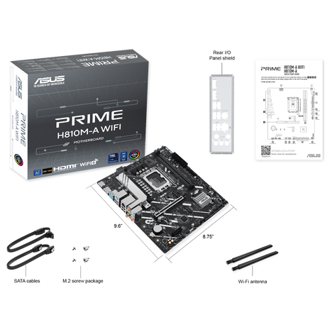 Материнская плата ASUS Intel H810 PRIME H810M-A WIFI