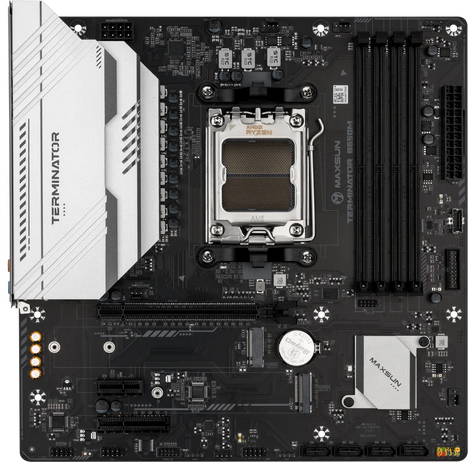 Материнская плата Maxsun AM5 AMD B650 MS-Terminator B650M