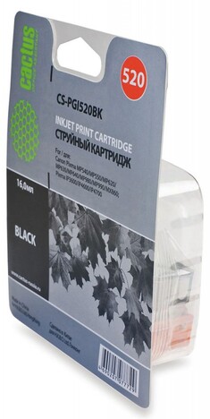 Картридж черный Cactus CS-PGI520BK